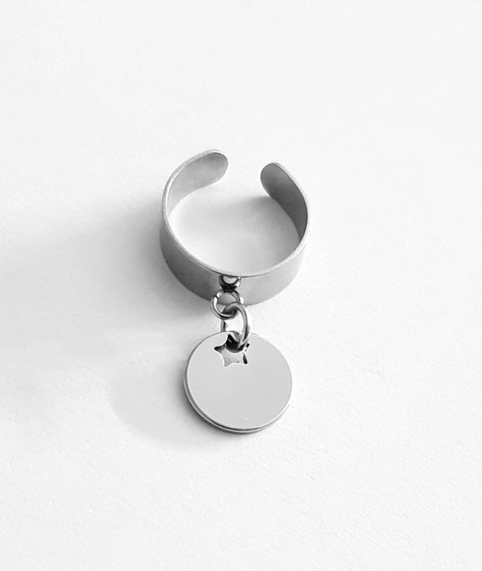 Bague ajustable ETOILE, Acier Inoxydable