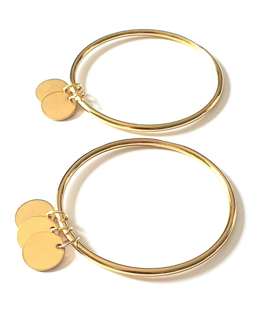 Jonc 2 ou 3 pampilles personnalisables