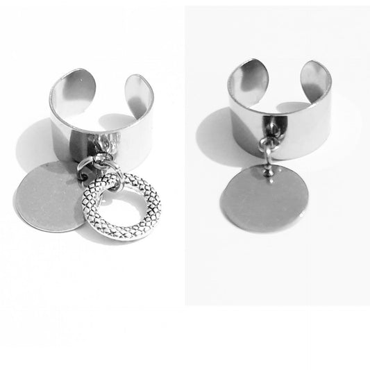 Lot de bague pendentifs ronds