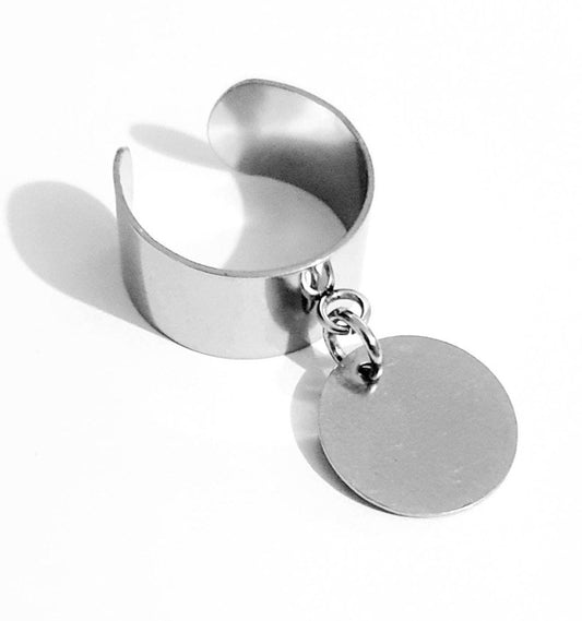 Bague pendentif personnalisable