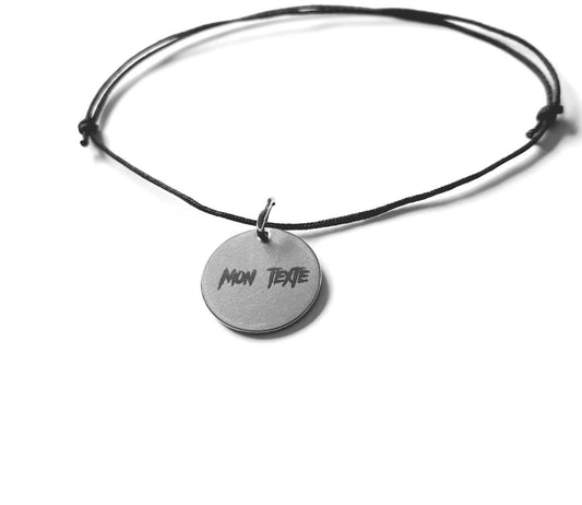 Bracelet coulissant pampille