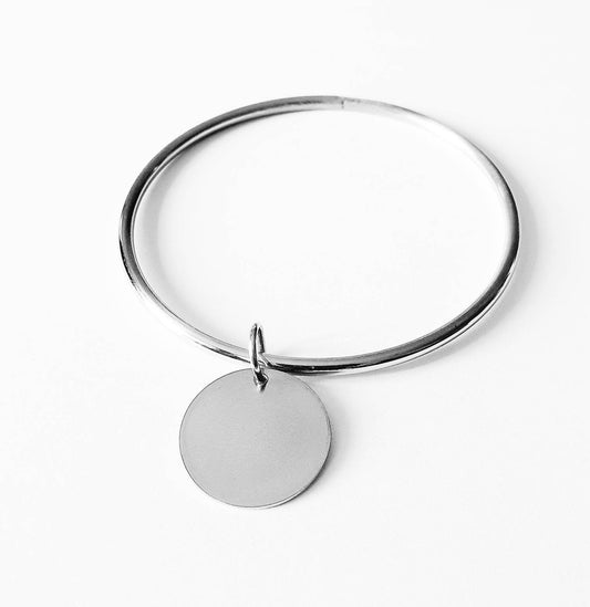 Bracelet jonc 68 et Pampille