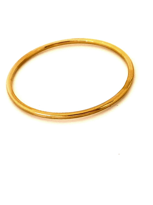 Bracelet jonc femme or