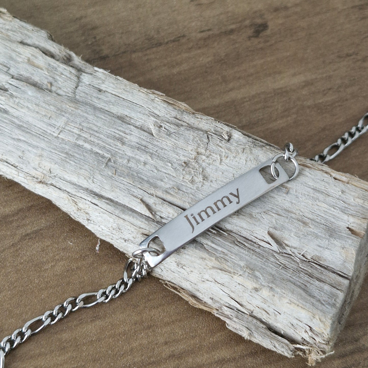 Gourmette homme à personnaliser