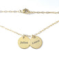 Collier Plaqué Or à personnaliser