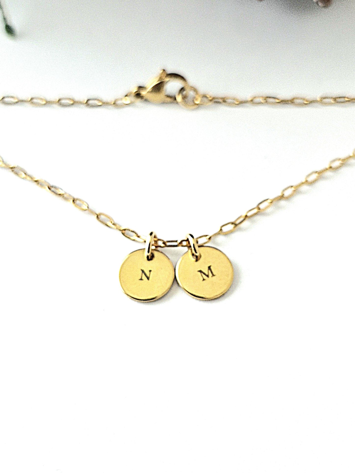 Collier Plaqué Or à personnaliser