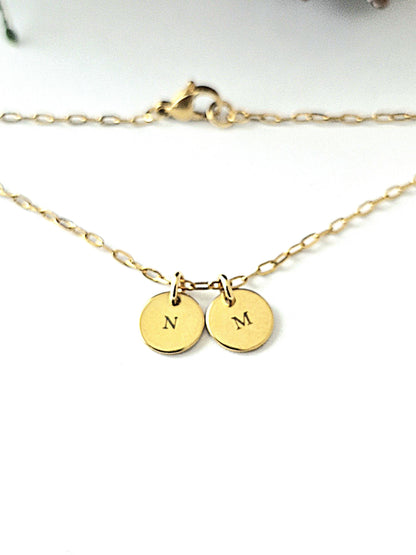 Collier Plaqué Or à personnaliser
