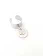 Bague Acier 2 pendentifs
