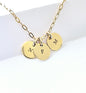 Collier Plaqué Or à personnaliser