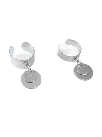 Bague Acier 2 pendentifs