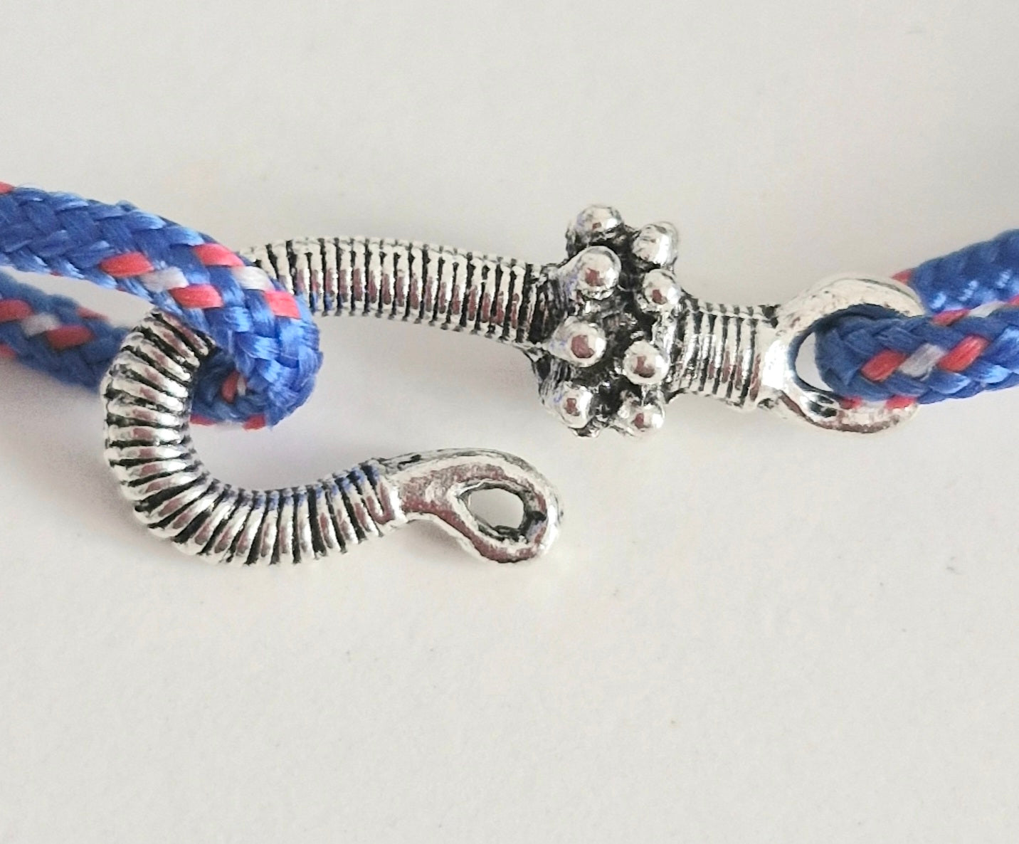 Bracelet homme paracorde bleue